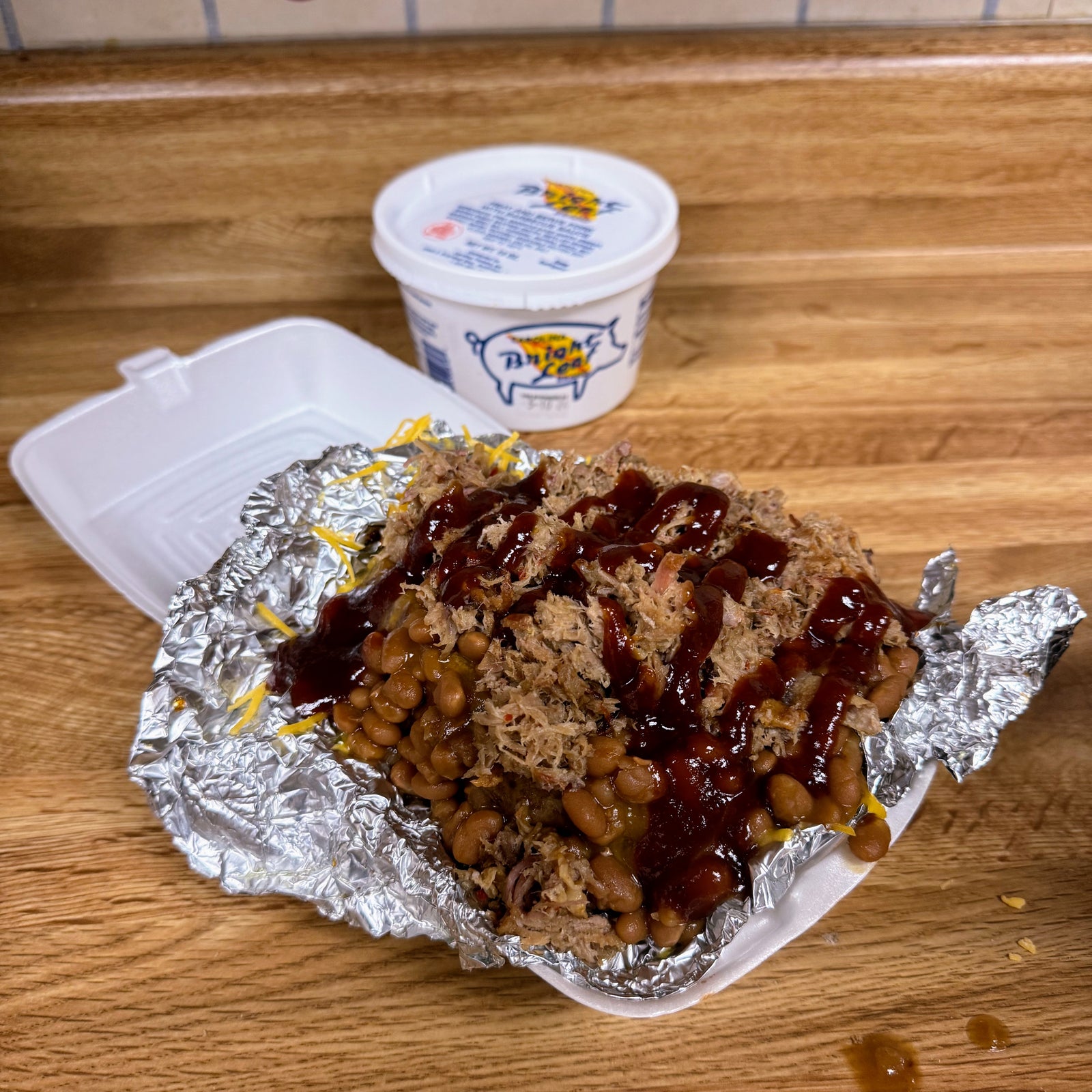 Bright Leaf "Jacket" Potato (BBQ)