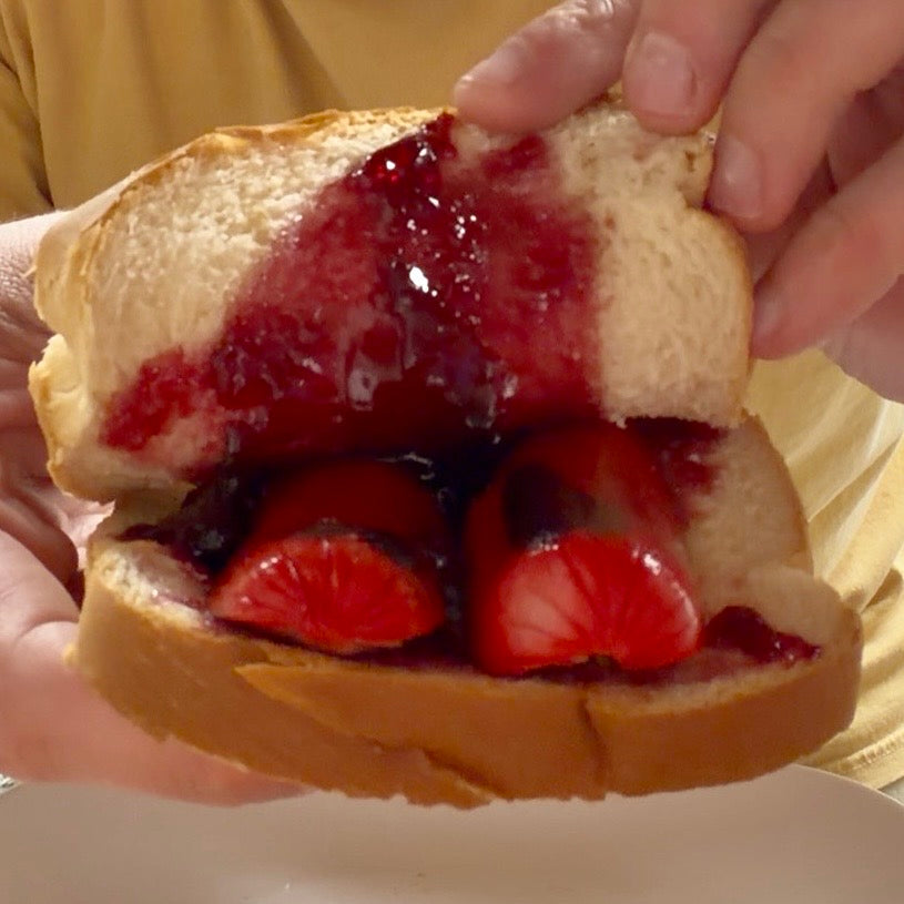 Bright Leaf Red Hots with Grape Jelly