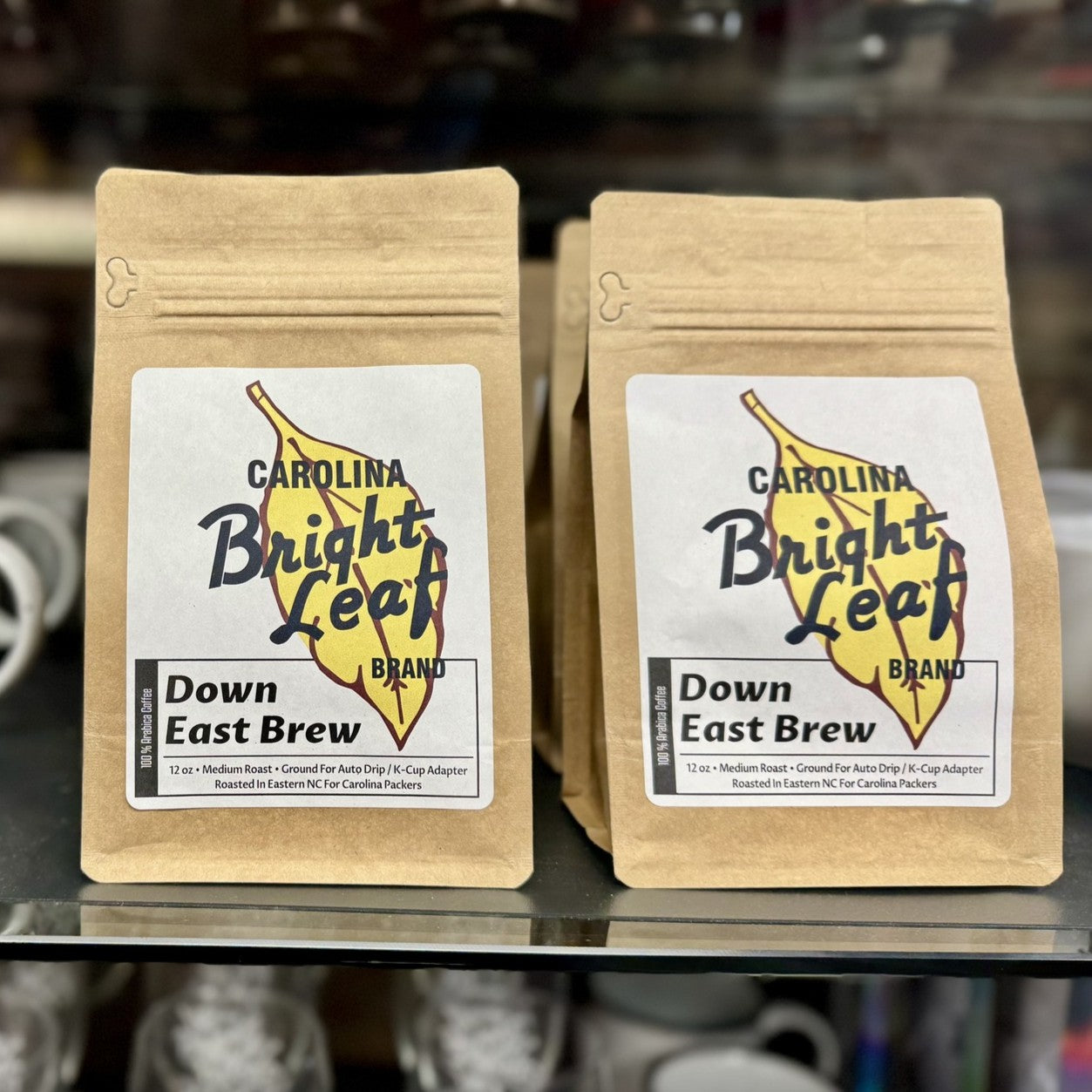 Bright Leaf Coffee - 12 oz. (One Bag of Grounded Coffee)