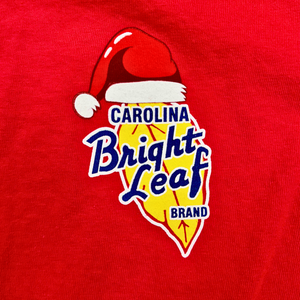 Christmas Collection: Bright Leaf Merry & Bright Red Christmas T-Shirt