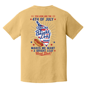 Bright Leaf T-shirt: Celebrate 4th of July!