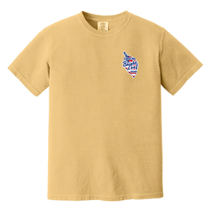 Bright Leaf T-shirt: Celebrate 4th of July!