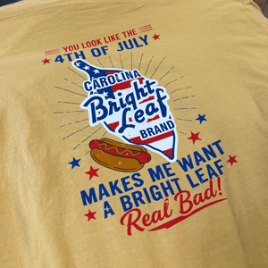 Bright Leaf T-shirt: Celebrate 4th of July!