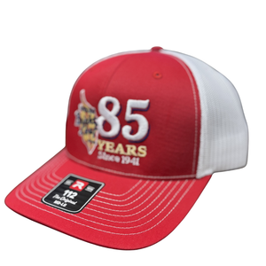 Bright Leaf Hat (Red) - Celebrate 85 Years!