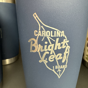 Bright Leaf Yeti Tumbler (Blue)
