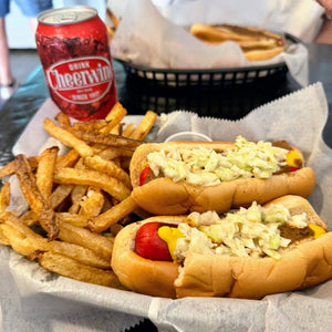 The Original Bright Leaf Hot Dogs "Skinless Frankfurters" (5 - 1 lb. Packages)