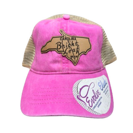 Carolina Packers Collection: Women's Washed Mesh Snapback Hat (Rose)