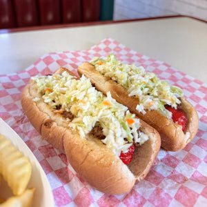 The Original Bright Leaf Hot Dogs "Skinless Frankfurters" (5 - 1 lb. Packages)