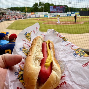 The Original Bright Leaf Hot Dogs "Skinless Frankfurters" (5 - 1 lb. Packages)