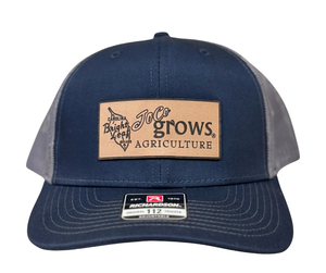 Bright Leaf x JoCo Grows - Blue / Gray Hat