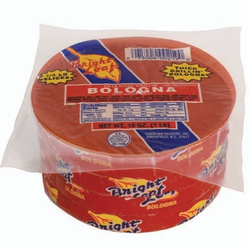 Bright Leaf Thick Grillin' Bologna (5 -1 lb Packages)