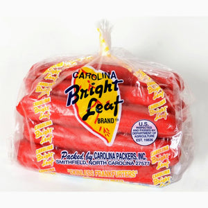 The North Carolina Iconic Brands Sampler (1-Hot Dog, 1-Red Hot, 1-Bacon, 1- Loop Smoked Sausage, 2-Bass Farm, 1-Biscuit or Pancake Mix)