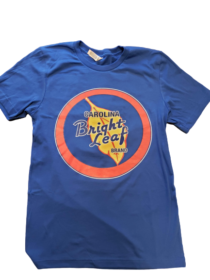 Captain Bright Leaf #ONLYBRIGHTLEAF Royal Blue T-Shirt