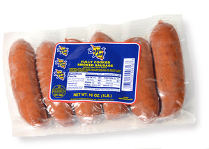 Bright Leaf Smoked Sausage (5 -1 lb Packages)