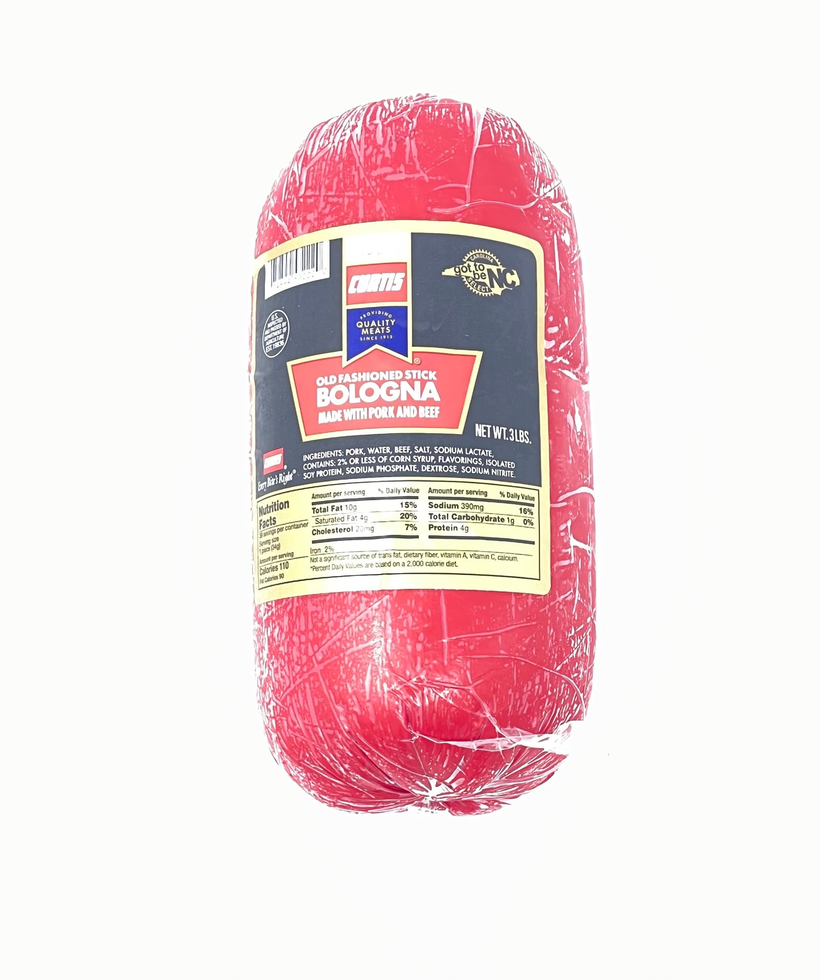 Curtis 3 lb. Stick Bologna